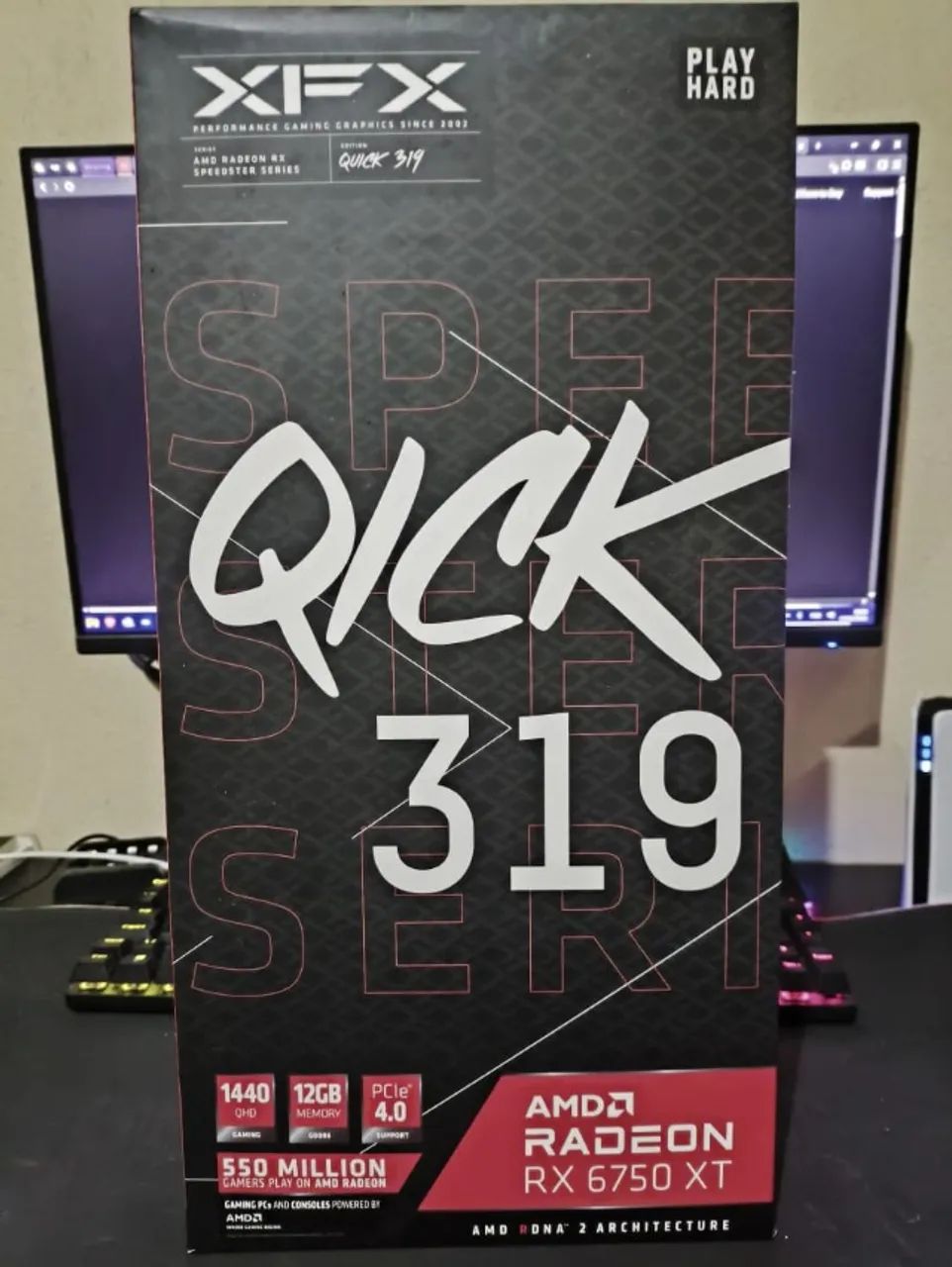 Placa de video Radeon RX 6750 XT