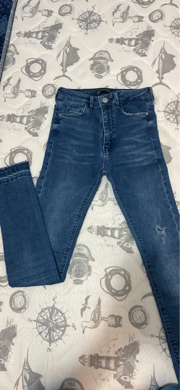 Calça Super Skinny Zara 34