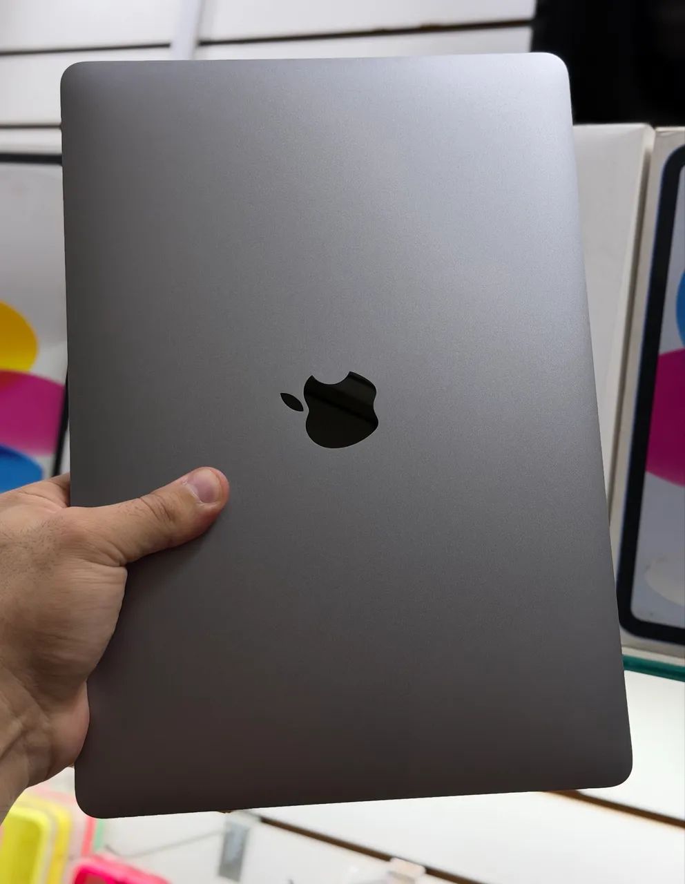 Macbook pro m2 512gb touch bar 13 polegadas LOJA FÍSICA saúde da