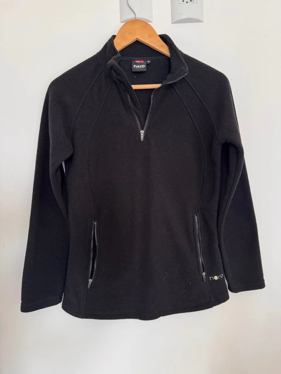 Casaco Fleece Preto NORD - Foto 4