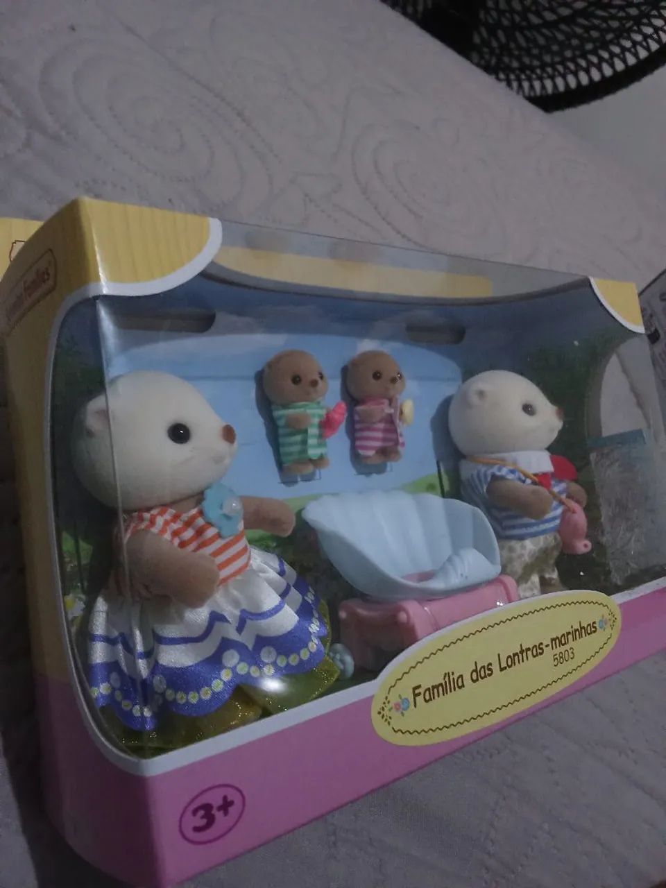 sylvanian families família de lontras marinhas - Foto 2