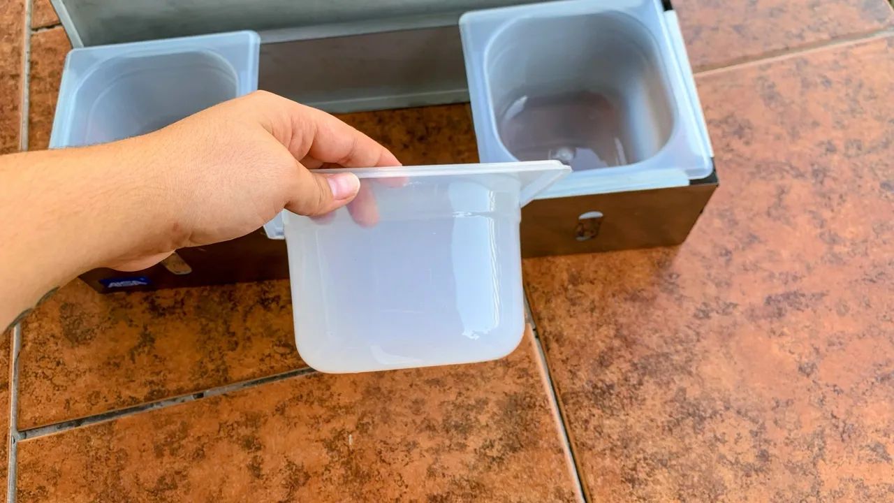 molheira para saladas de inox  - Foto 4