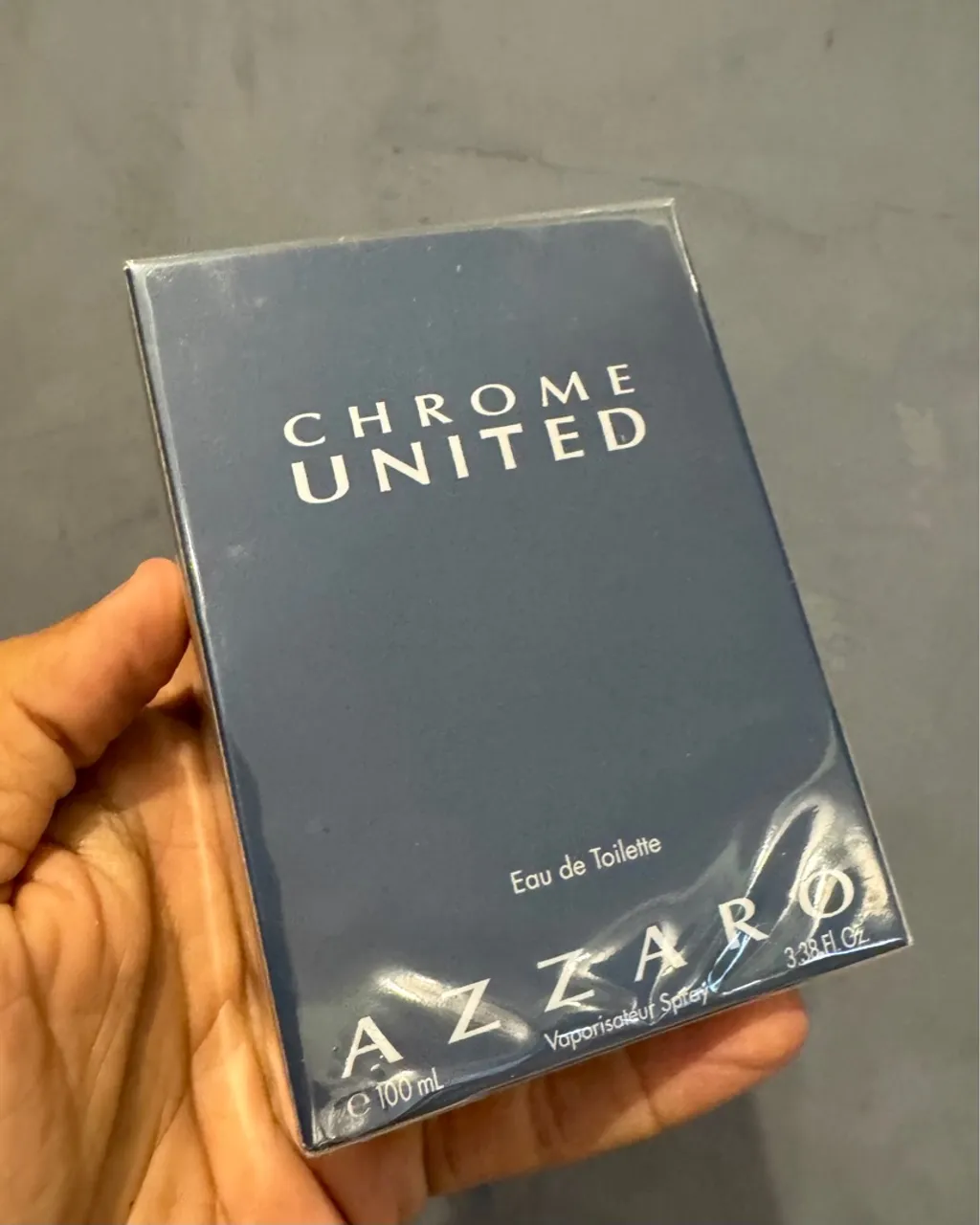 Perfume Classico original lacrado adipec Azzaro Chrome United 100ml