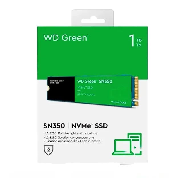 SSD 1tb nvme wd green - Foto 2