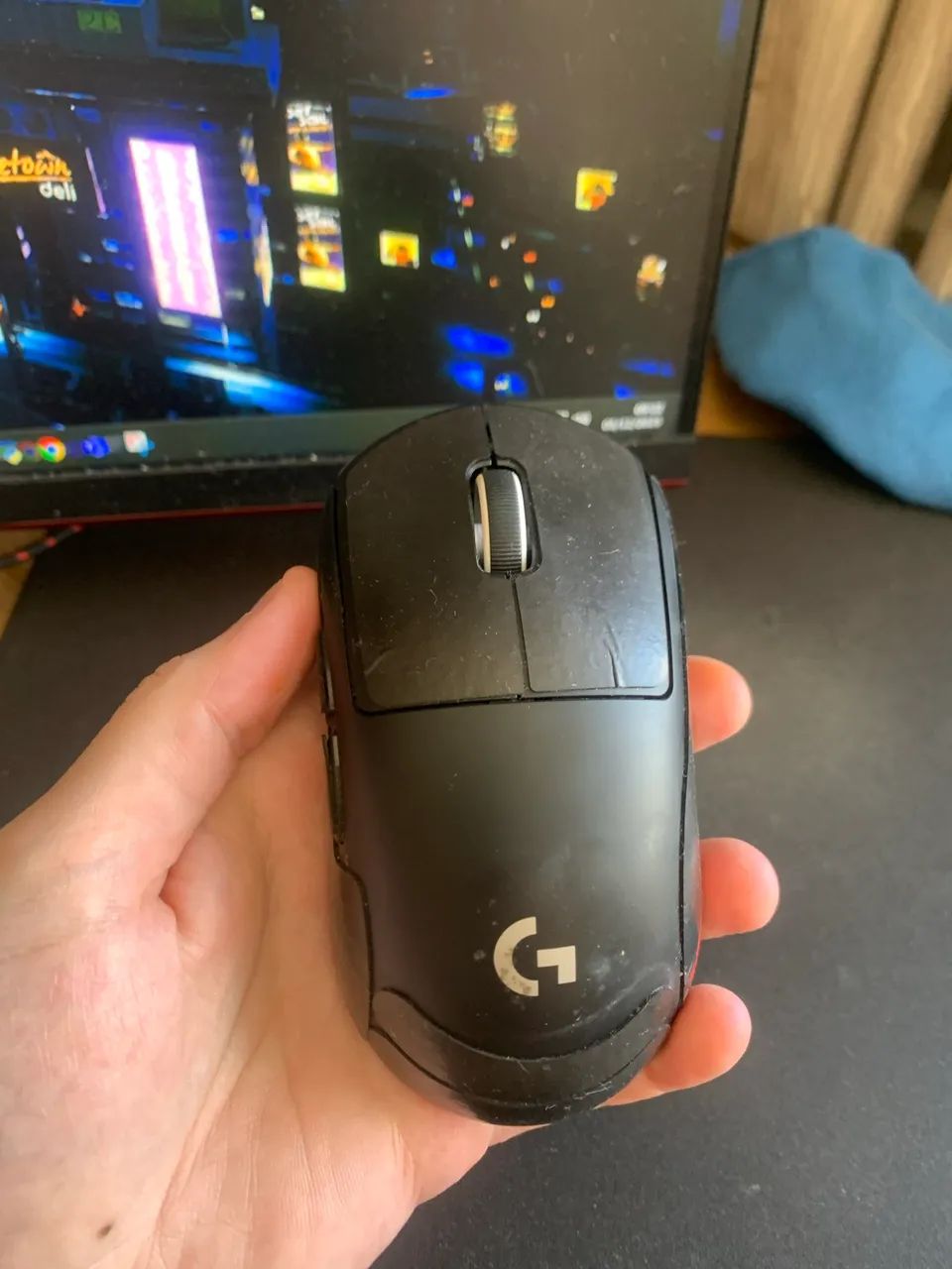 Logitech G PRO X Superlight 2 preto - Foto 2