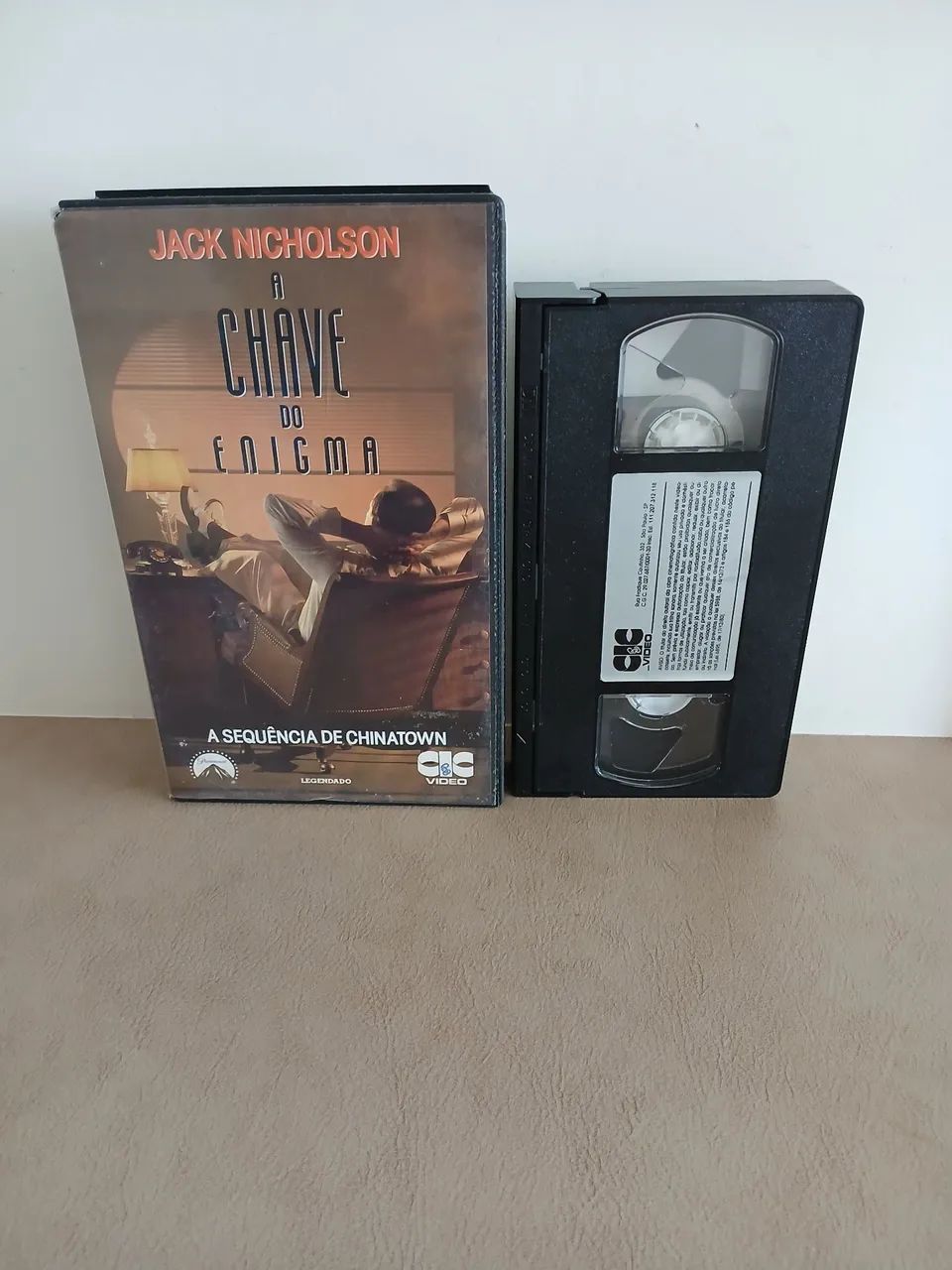 A Chave do Enigma VHS - Jack Nicholson