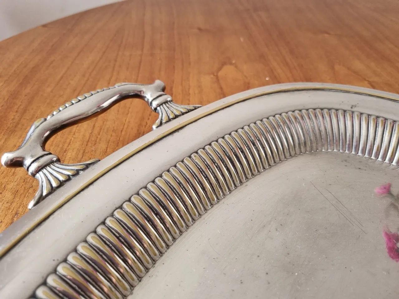 Bandeja de Prata Antiga - Foto 4
