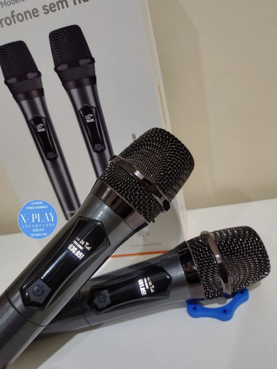 Microfone duplo