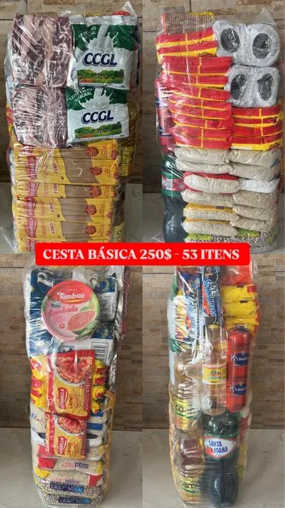 Cesta Básica 150$ - 44 Itens - Foto 4