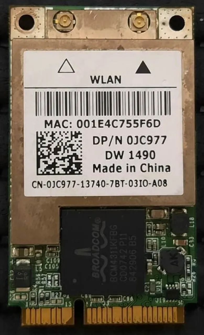 wlan dw1490 dp/n0jc977