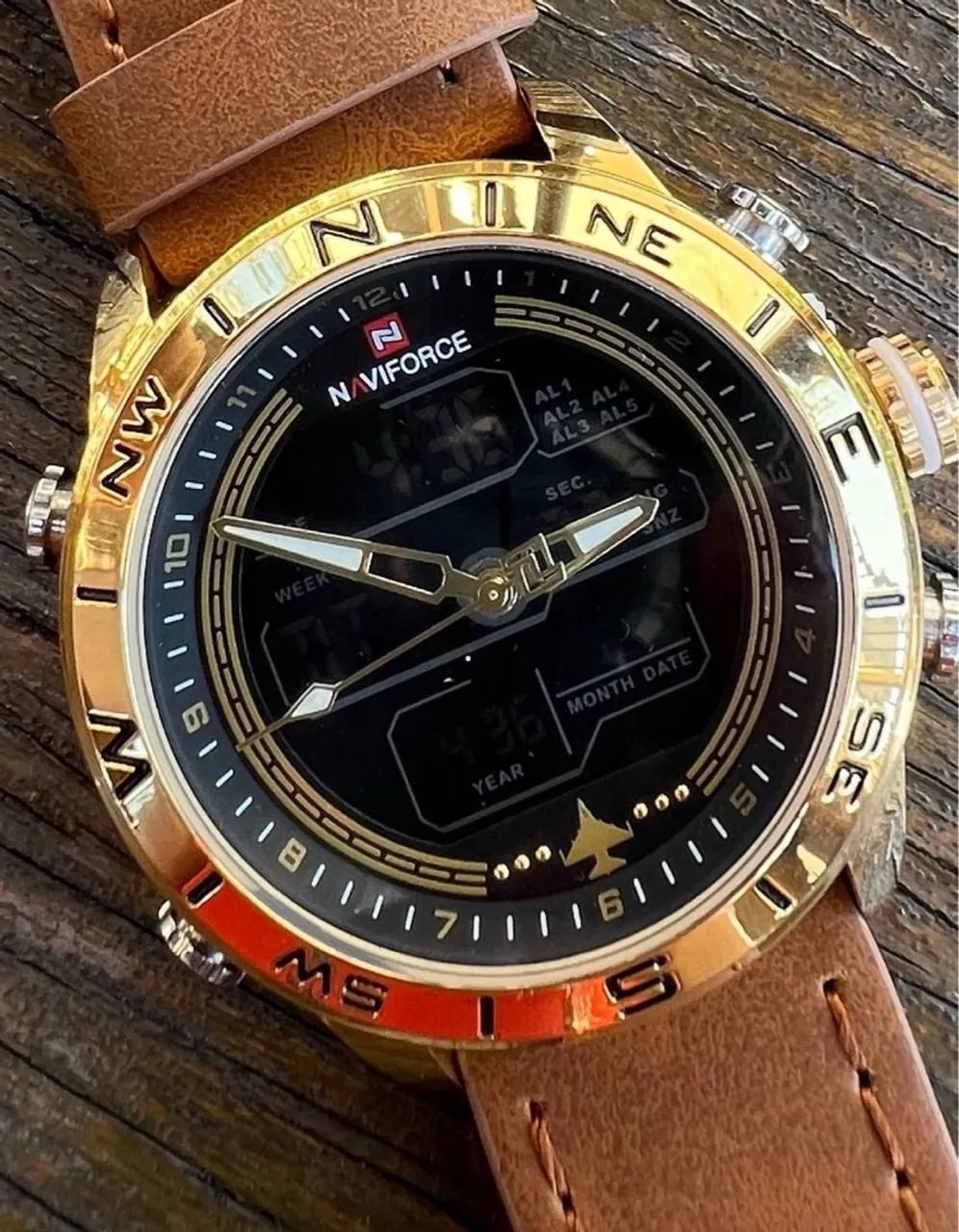 Relógio Naviforce Dourado - Elegância e Funcionalidade - Foto 3