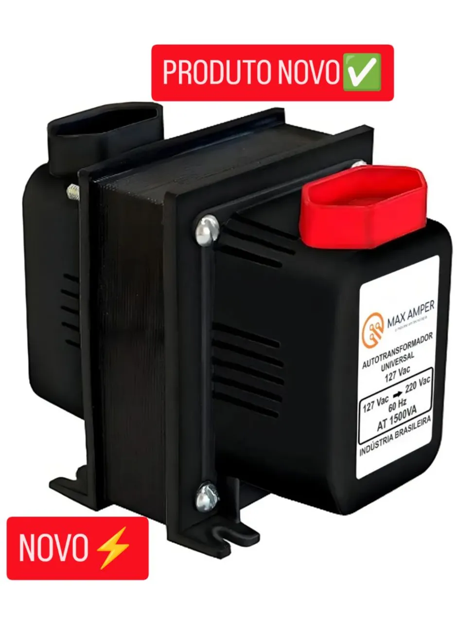 Autotransformador 127/220V 1500VA - Novo