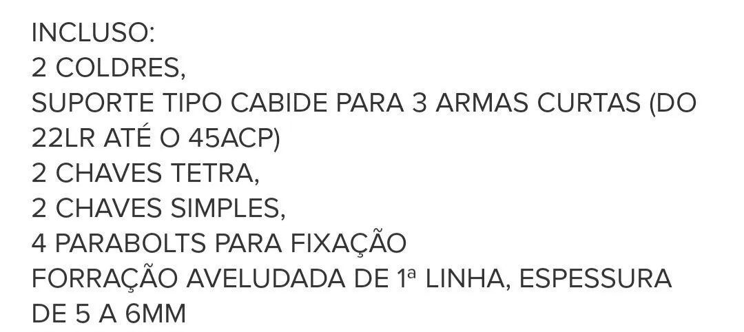 Cofre Aprovado pelo Exército - Foto 5