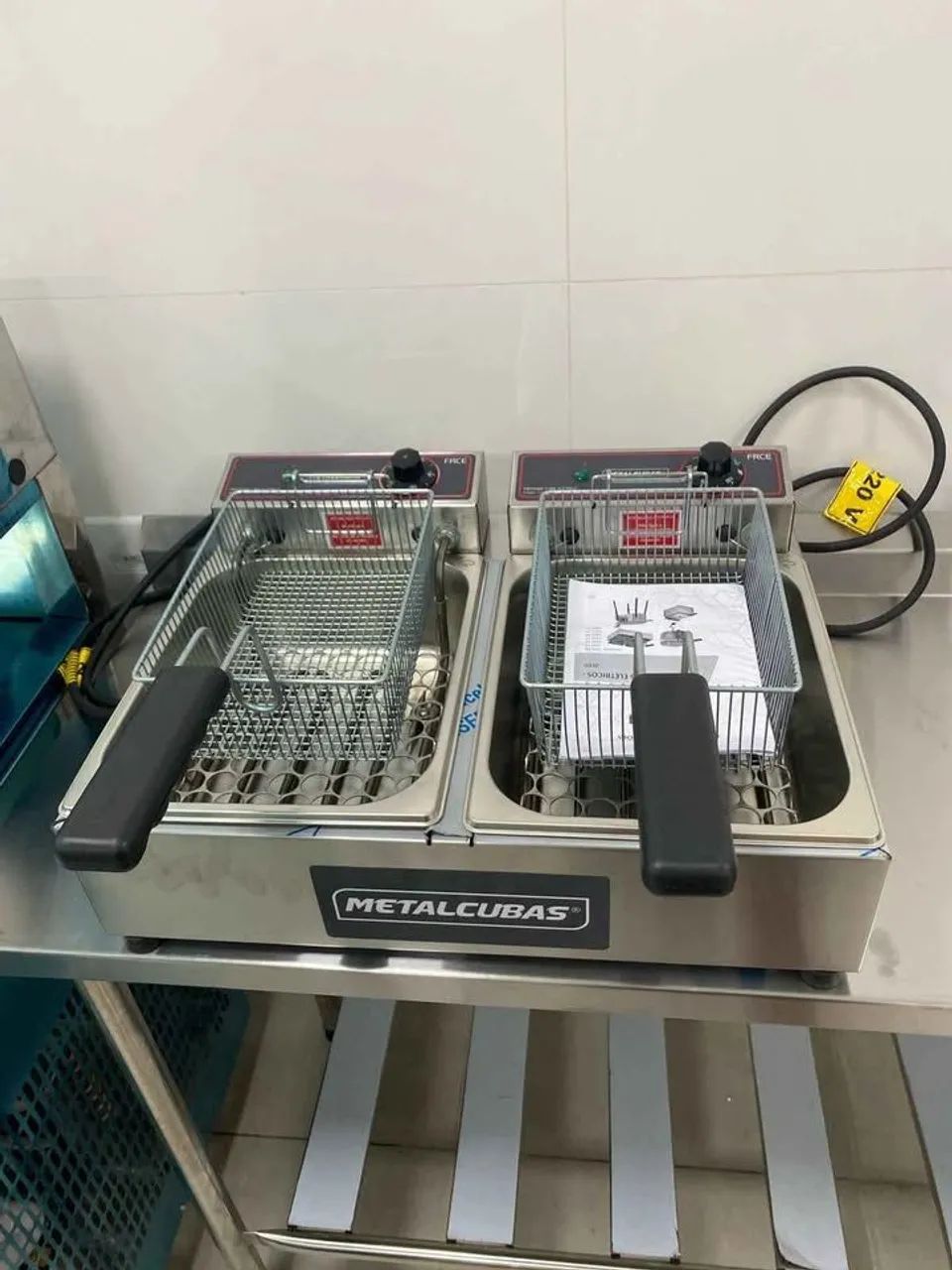 Fritadeira Elétrica 6L Metalcubas