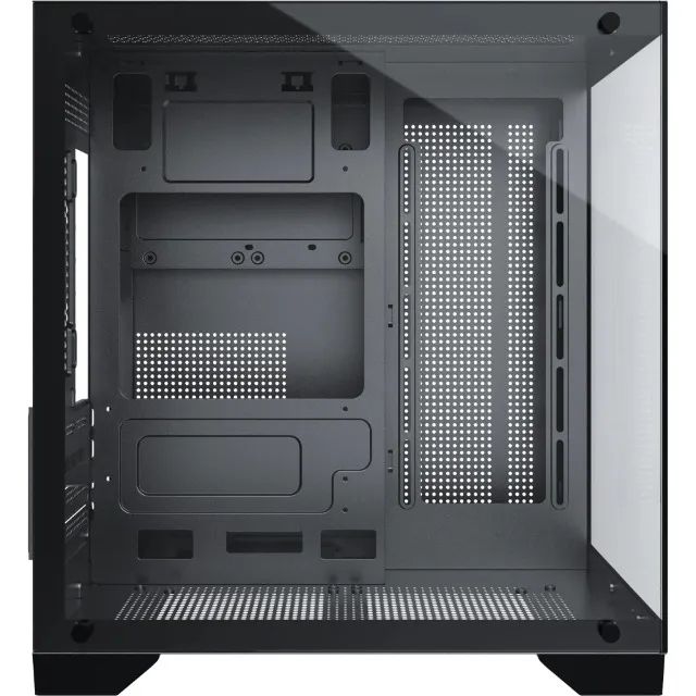 GABINETE FORTREK CLARITY PT MATX (FANS NÃO INCLUSAS) NOVO LACRADO! - Foto 5
