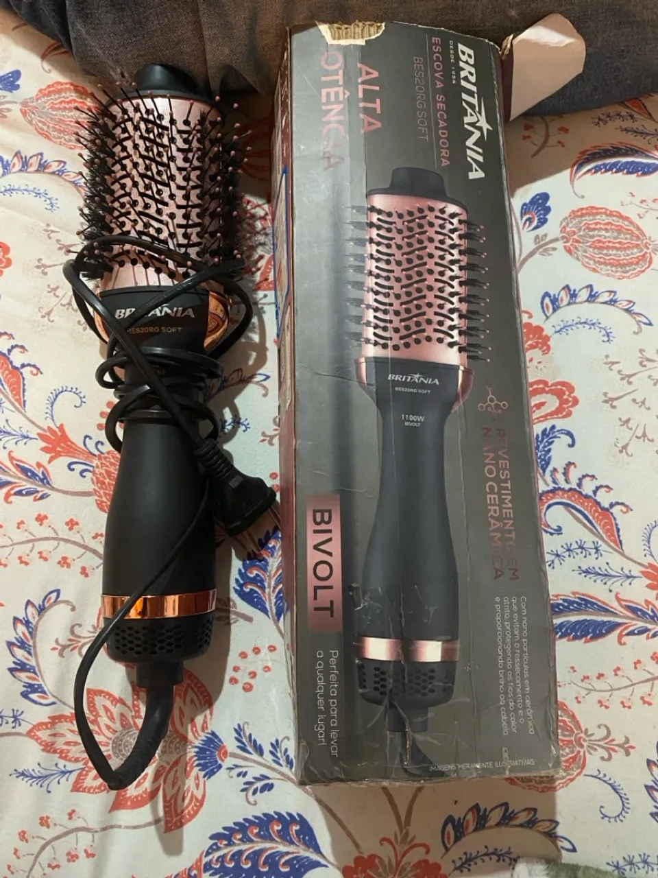 Escova Secadora Britânia BES20RG Soft - Bivolt