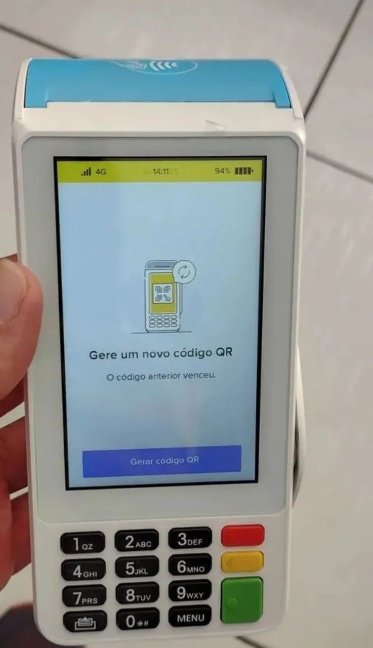 Máquina de Cartão Point Pro 3 - Mercado Pago - Foto 3
