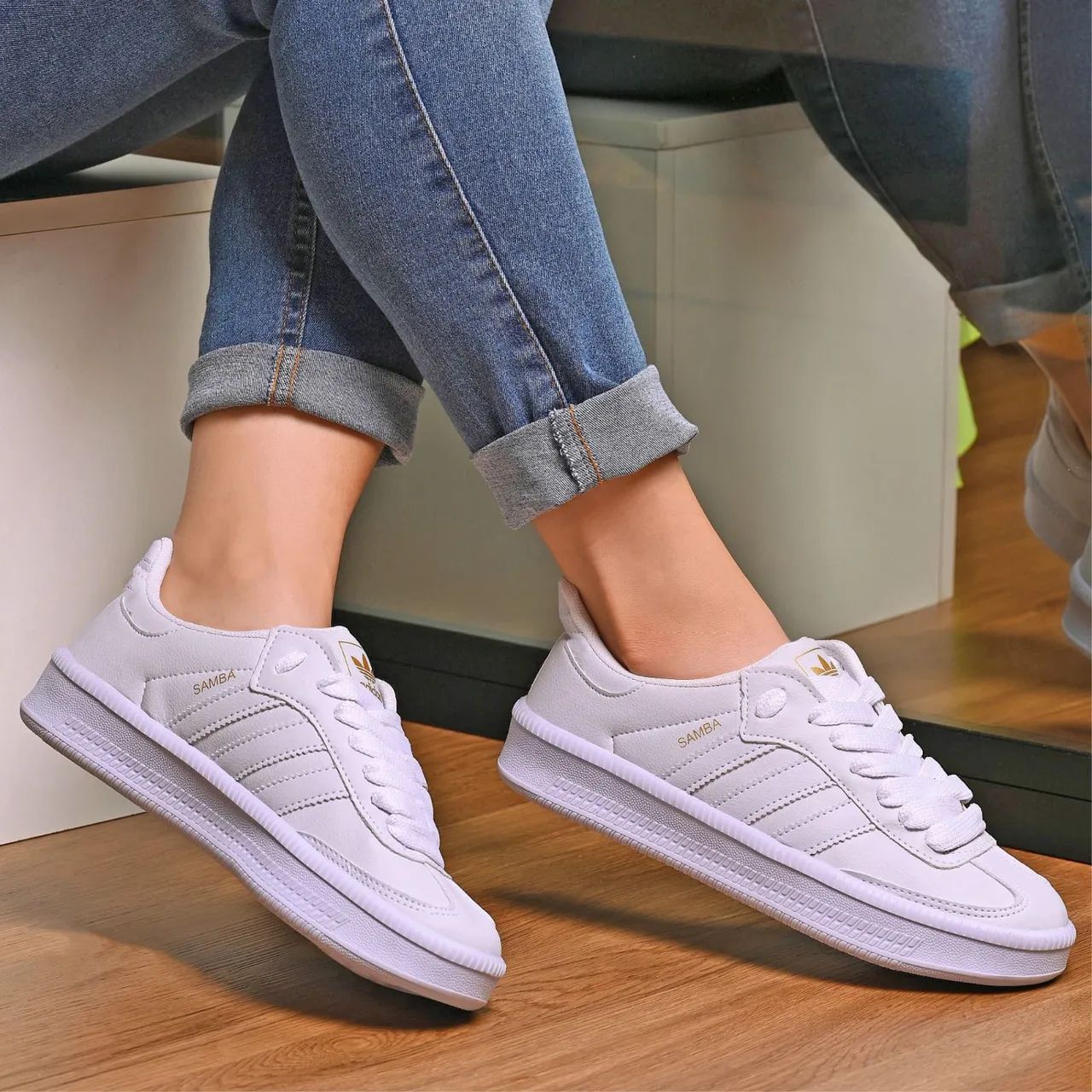 Adidas Samba - Branco