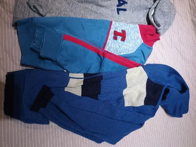 Conjunto 4 Blusas de frio, Tigor, Malwee e mais - Infantil - Foto 2