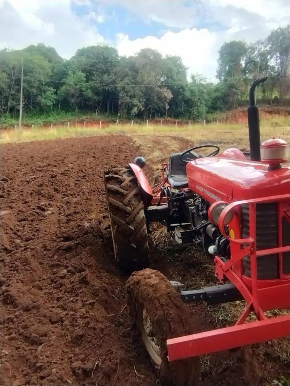 Trator MF 65x direção hidráulica  - Foto 5
