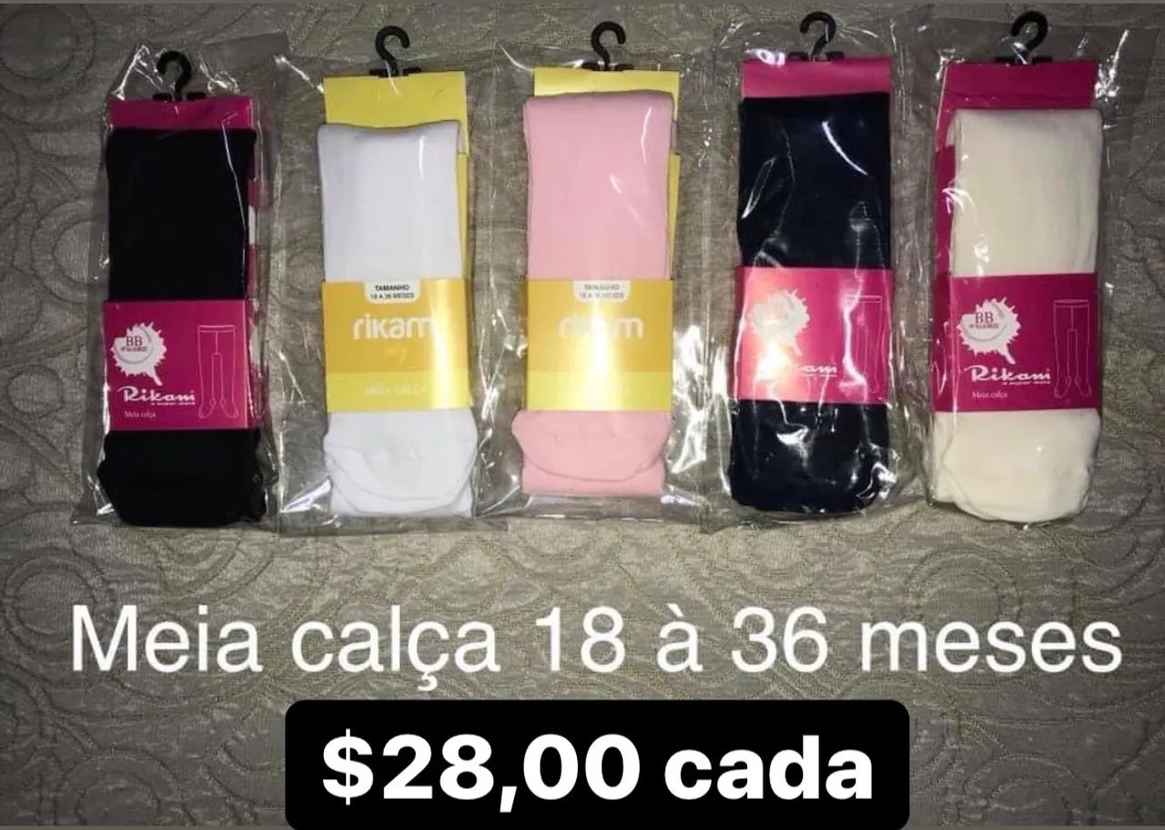 Meia calça de algodão grossa