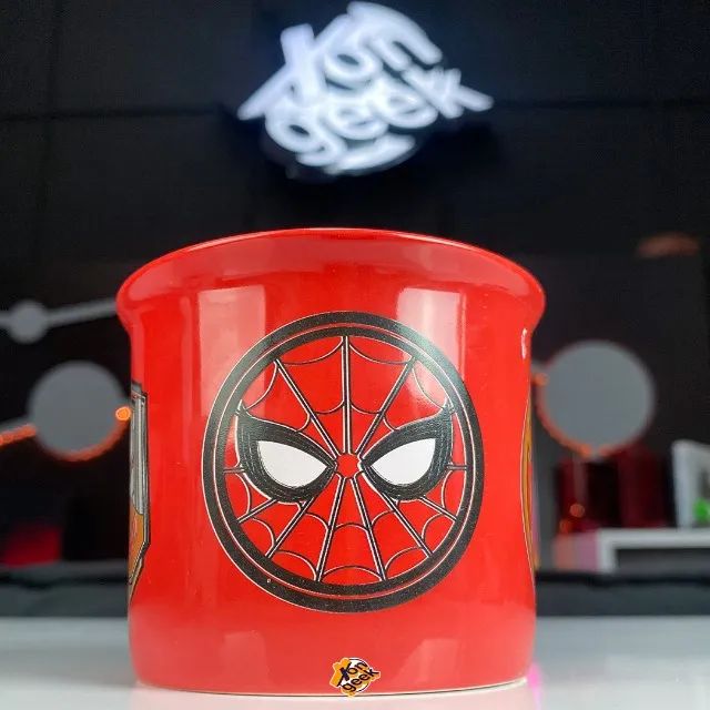Caneca Camp Spider Man No Way Home Vermelha - Clube Comix - Foto 3