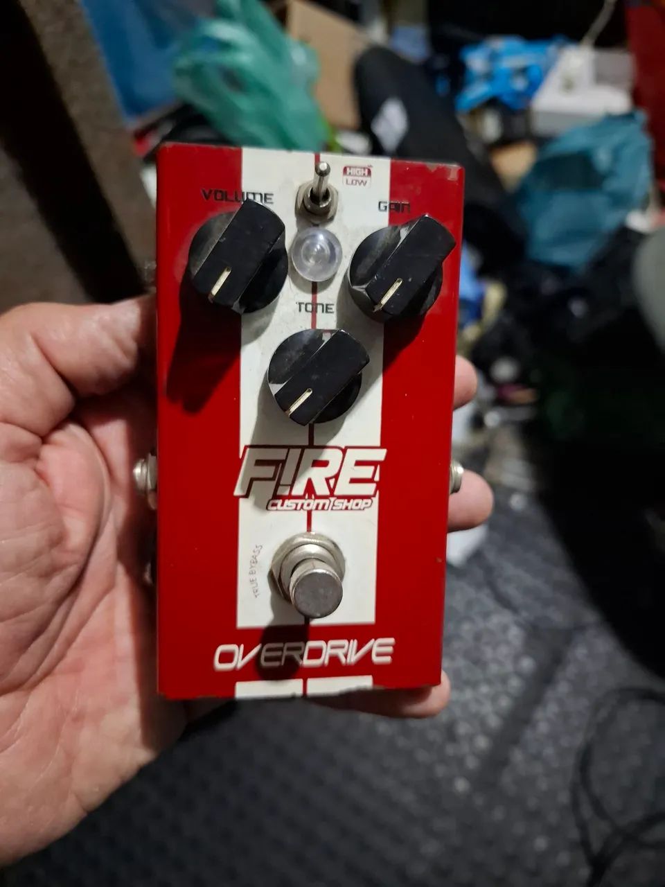 Pedal Overdrive Fire 