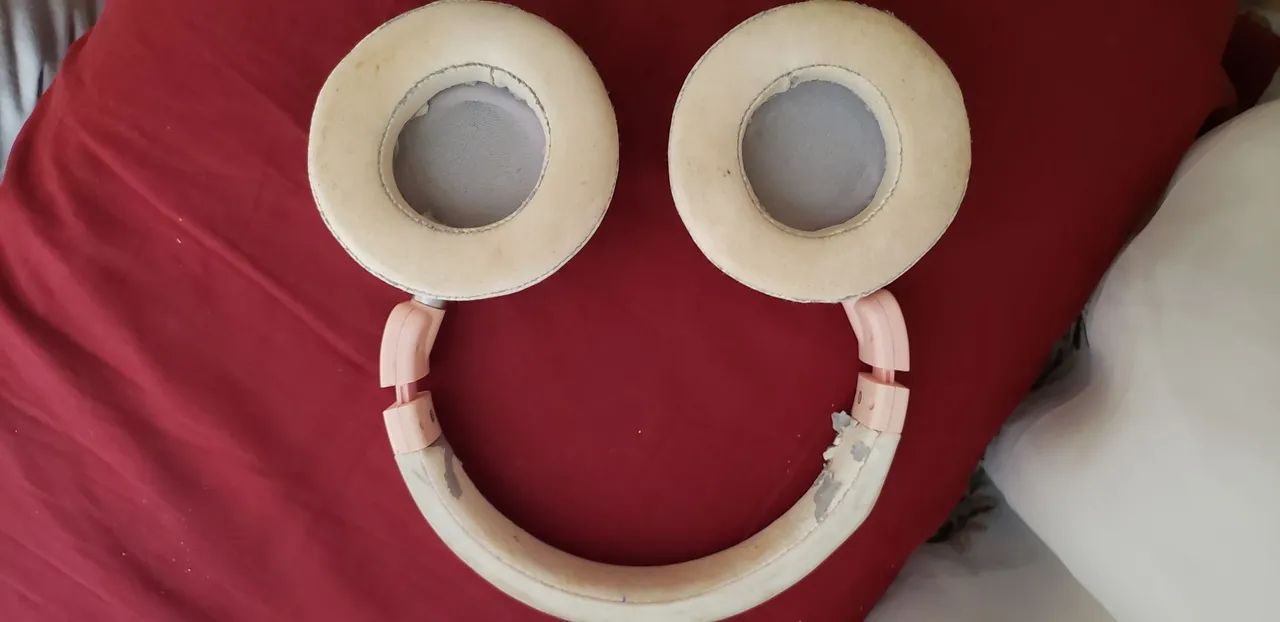 Fone de Ouvido First Blood com Fio Rosa  - Foto 2