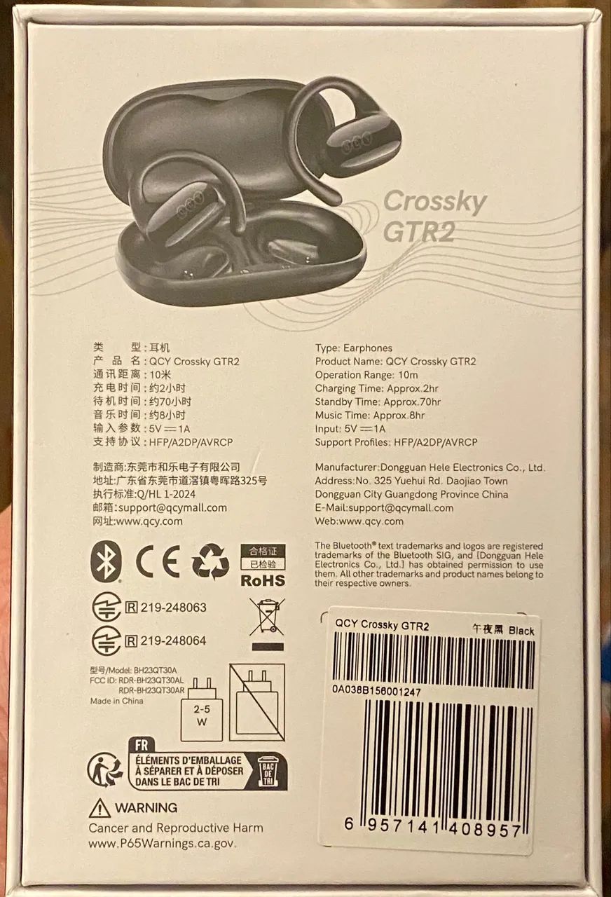 Fone QCY Crossky GTR2
