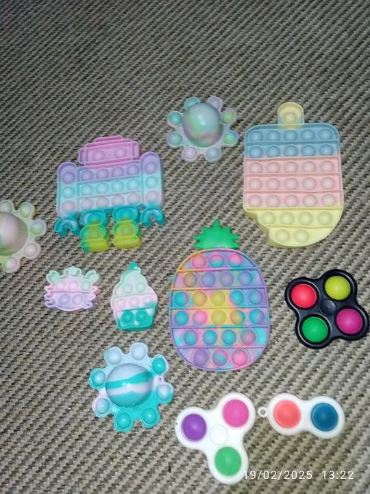 Pop It brinquedo sensorial, kit com 11 peças  - Foto 5