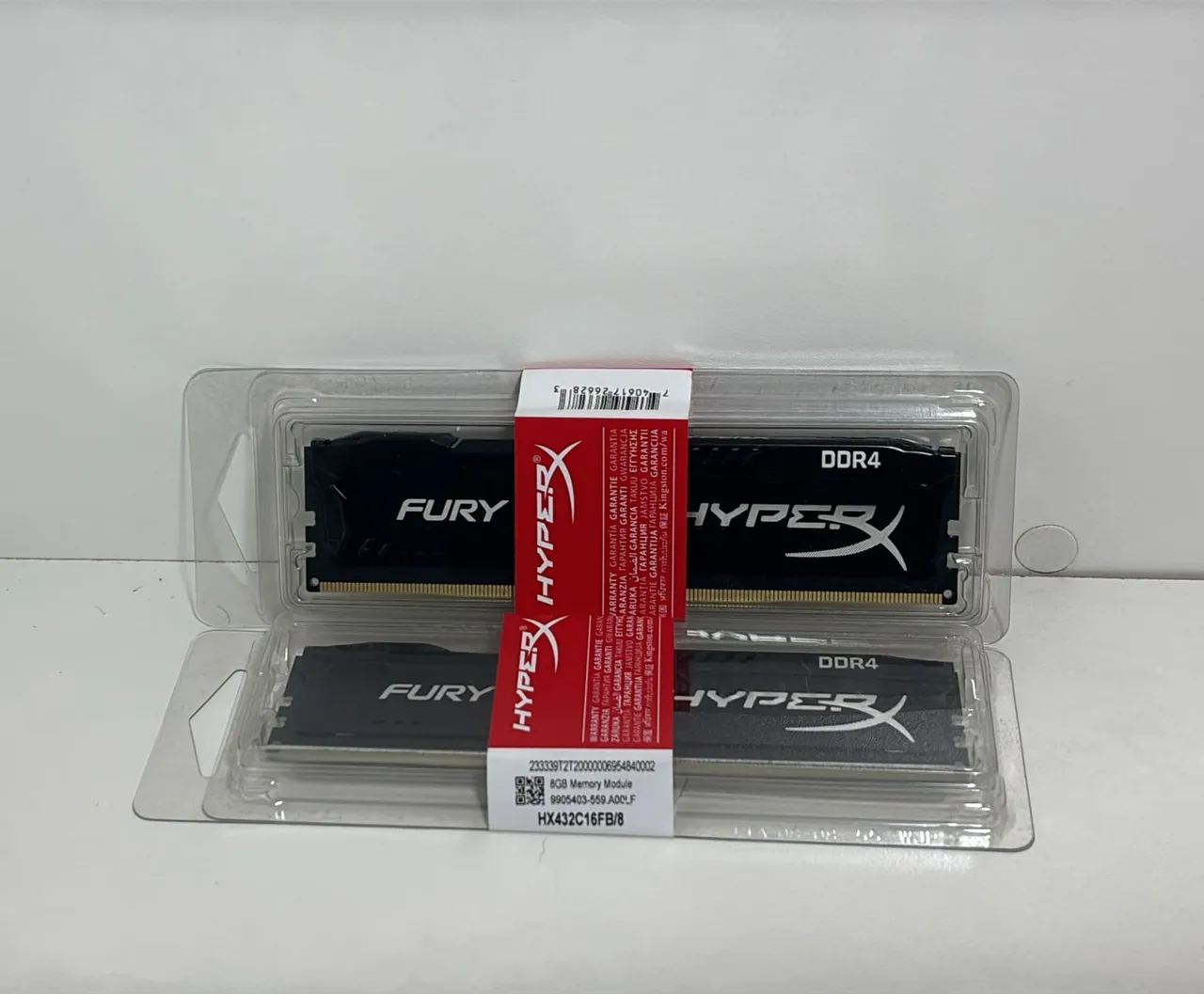 Memória RAM HyperX Fury DDR4 (2x8GB)