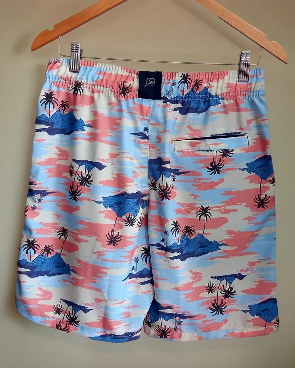 Shorts de Praia Estampado Bivold - Conforto e Estilo! - Foto 2
