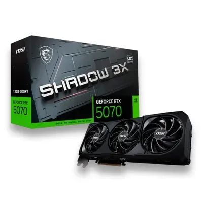 Placa De Vídeo RTX 5070 12gb Gddr7 192its Shadow 3x Oc Msi - 912-v532-008