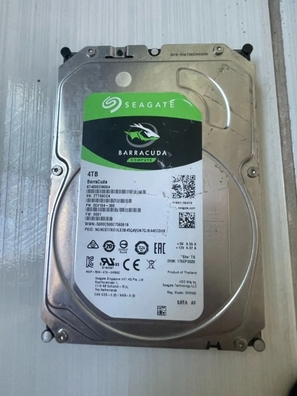 HD barracuda 4TB
