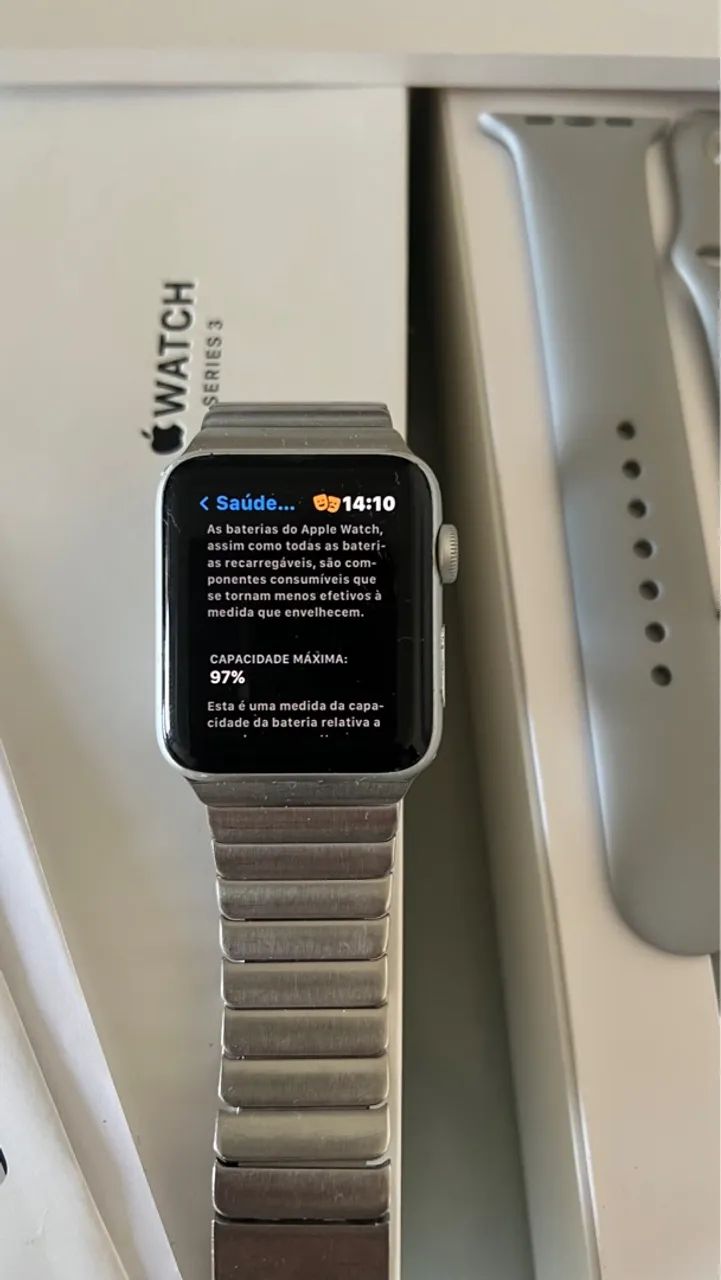 Apple Watch Series 3 42mm TODO ORIGINAL 97% DE BATERIA  - Foto 3