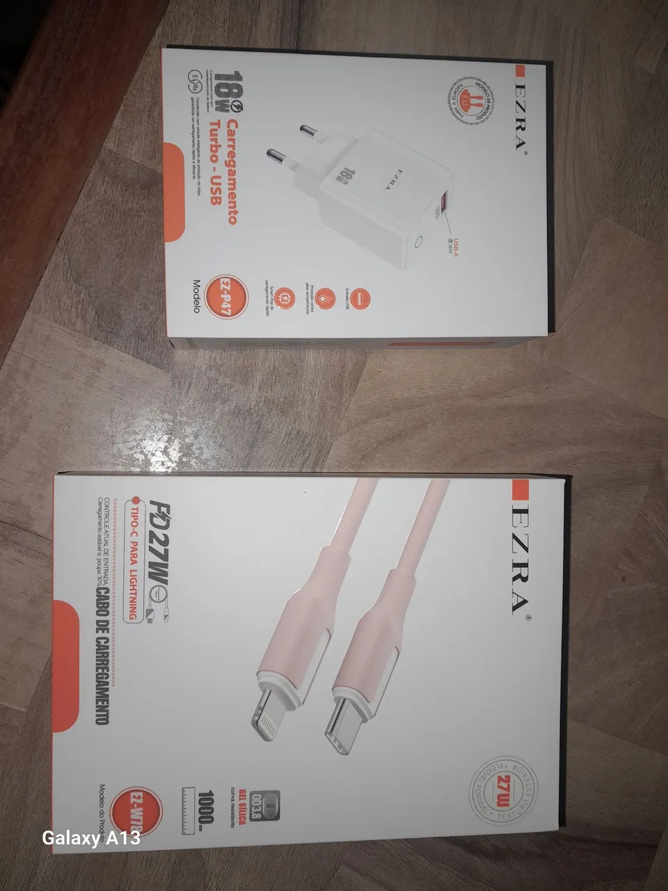 Kit Carregador Rápido 18W + Cabo Tipo C para Lightning - EZRA