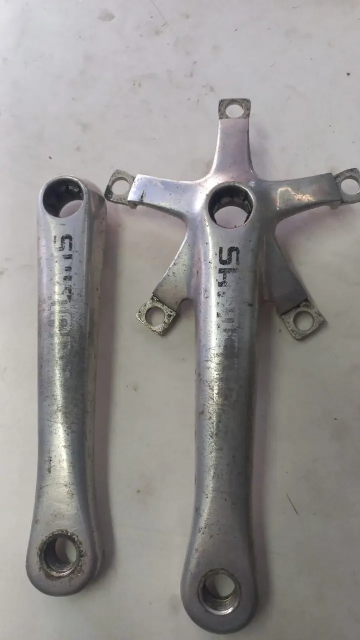 Pedivela Shimano 172,5 - Antigo