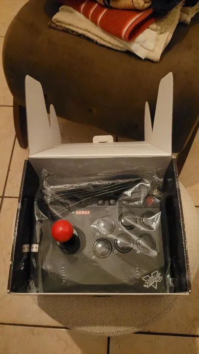 Joystick Fightstick Alpha para Playstation 4 e 3 - Foto 3