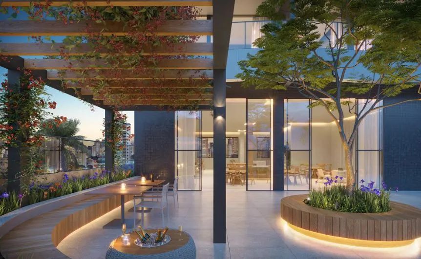 APARTAMENTO NASCENTE 3 SUÍTES OU 2 SUÍTES + HOME OFFICE VARANDA GOURMET 2 GARAGENS INFRA V - Foto 2