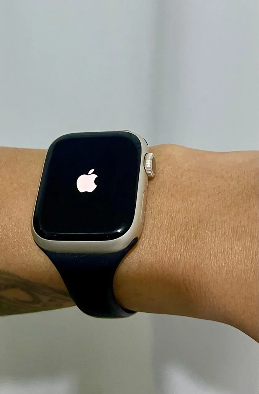 Apple Watch Series 7 com Pulseiras Extras. Sem marcas de uso