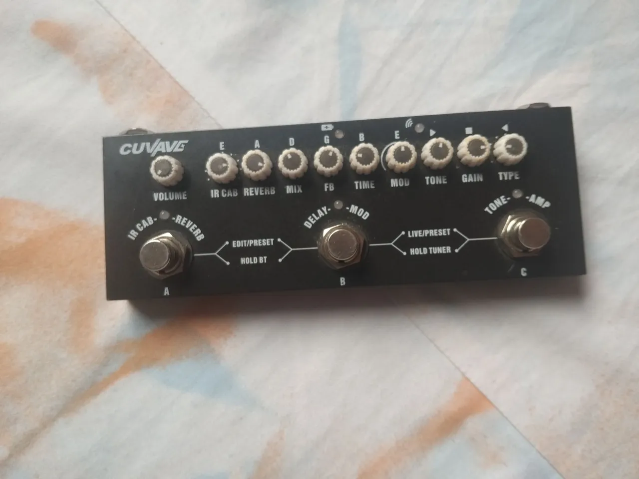 Pedal Guitarra CUVAVE - Multi Efeitos