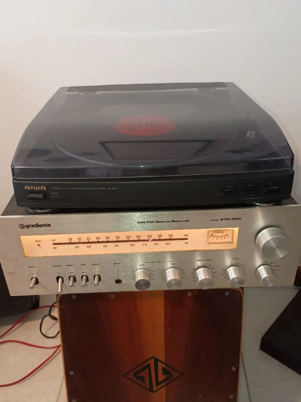 Conjunto de Som Gradiente/Aiwa anos 80/90 - Aparelhos de Som - Icaraí ...