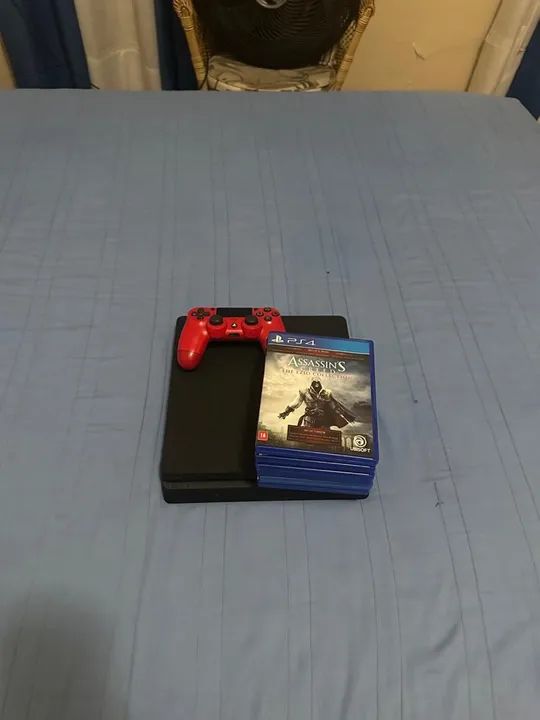 Playstation 4 Slim Mídia Física