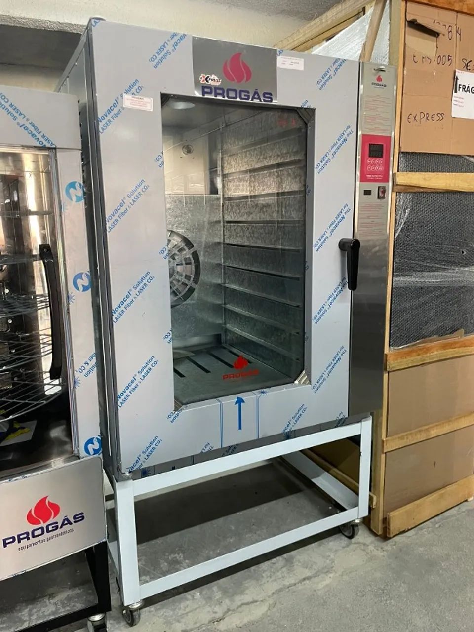 Forno turbo elétrico grava receitas 10 telas 380v (Ester) - Foto 2