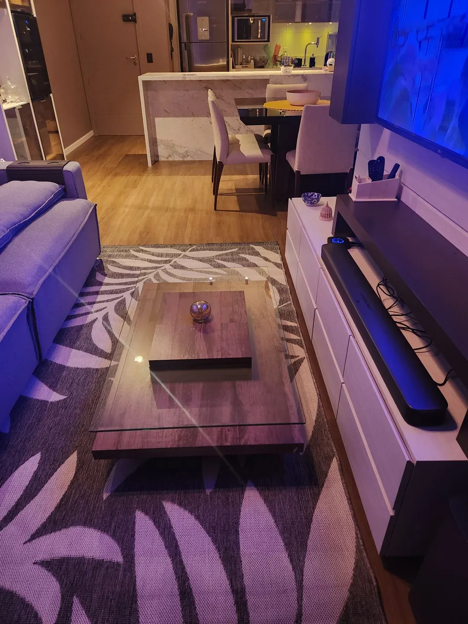 Mesa de centro com Design Moderno