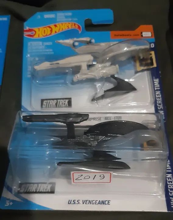 Star Trek USS Enterprise e USS Vengeance Hot Wheels - Foto 2