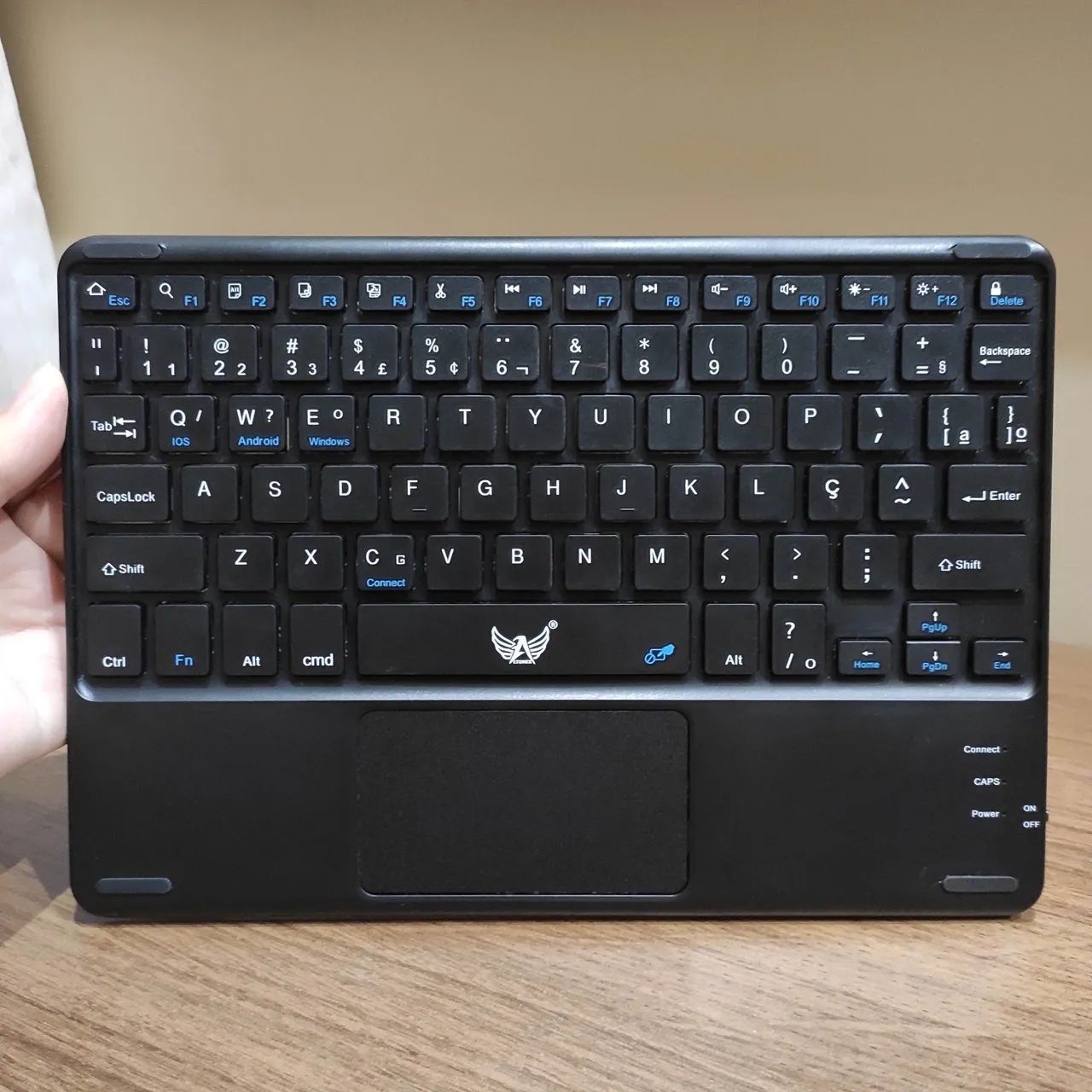 Teclado sem fio com TouchPad - Foto 5
