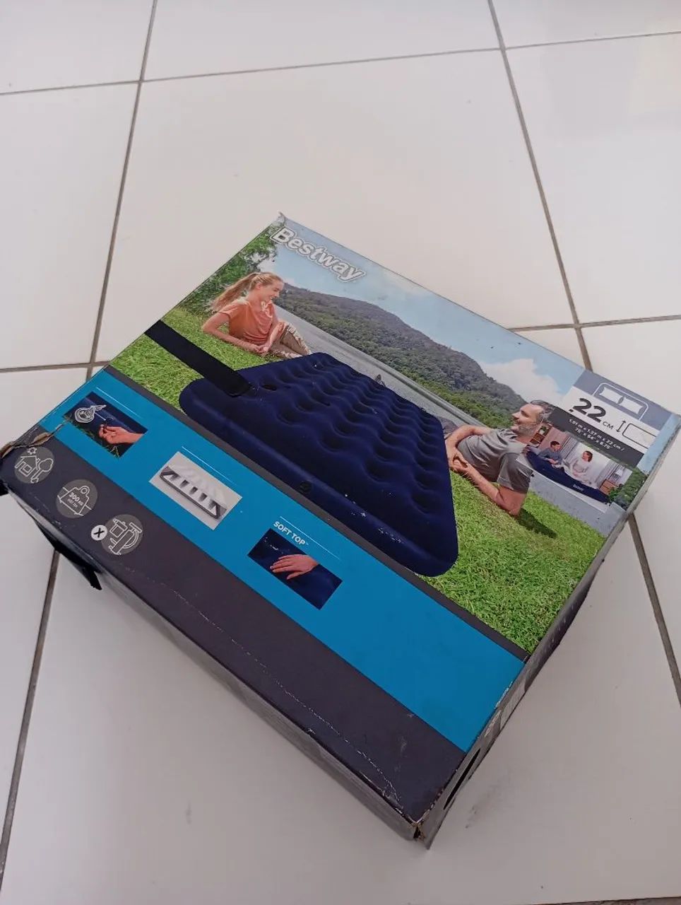 Colchão inflável de casal Bestway64276679809410121