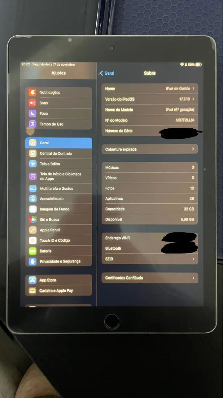 iPad 6 geração (impecável) - Foto 3