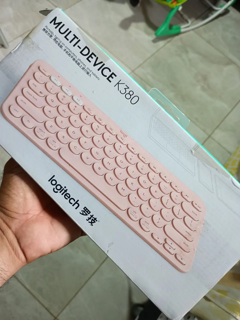 Teclado Logitech Multi-Device K380 bluetooth